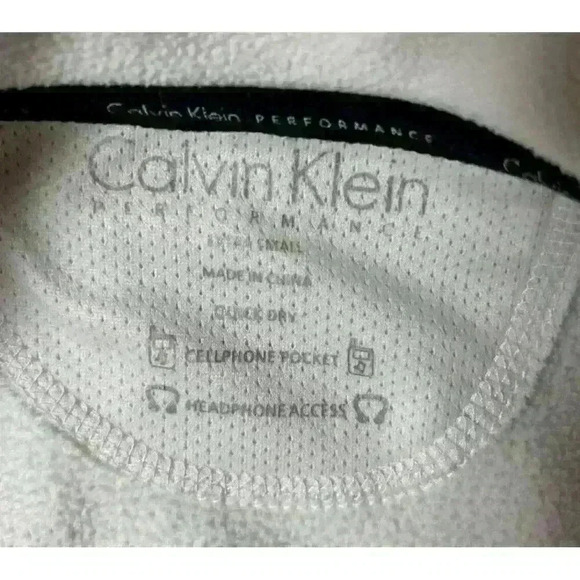 Calvin Klein Performance Fleece Vest Women's Size Extra Small - Picture 3 of 4
